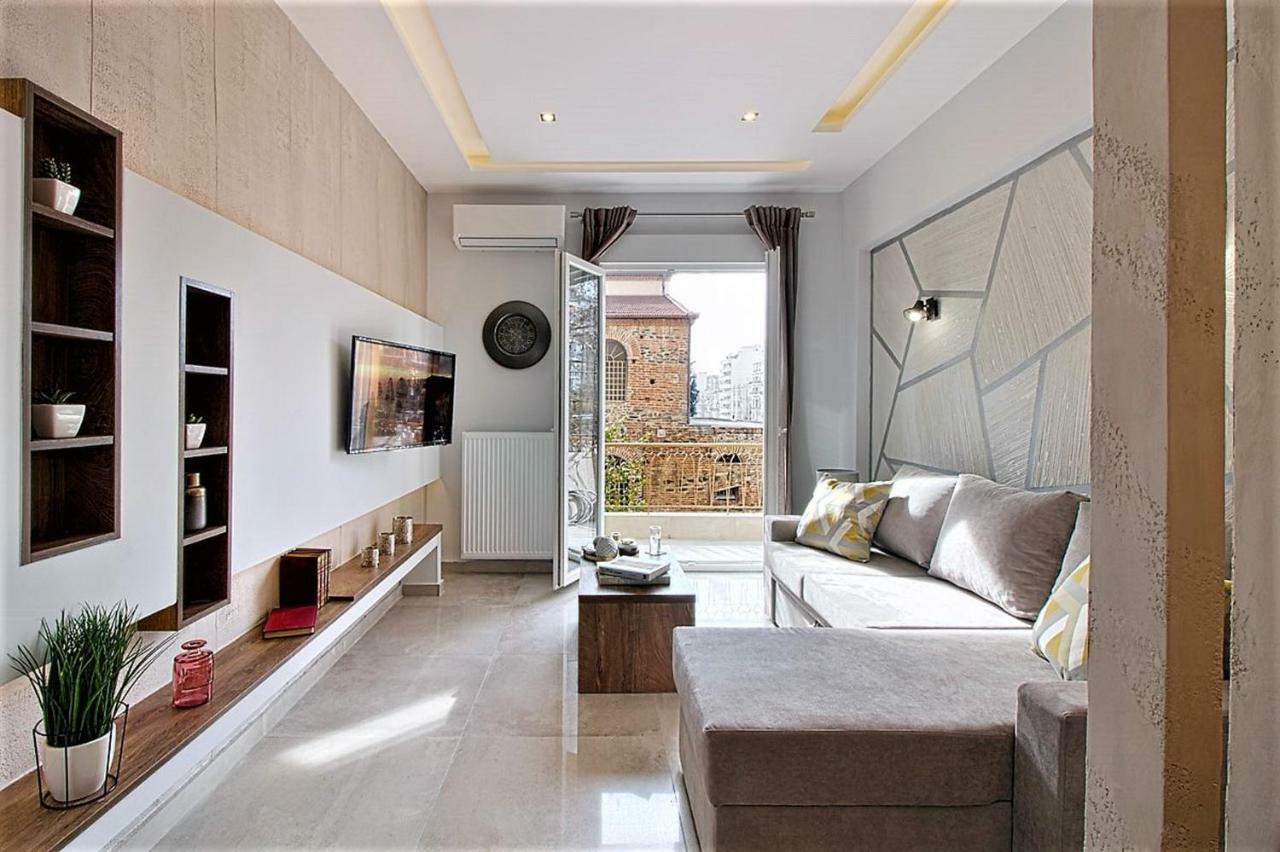Metro Apartment Tesalonika Bagian luar foto